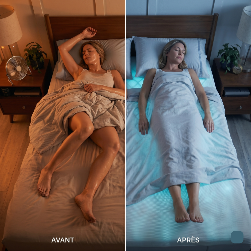 PureSleep - Surmatelas Réfrigérant